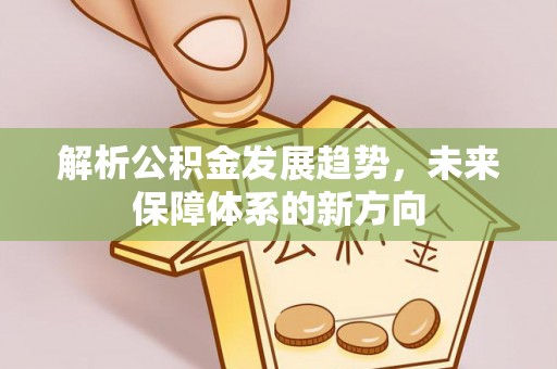 兴海解析公积金发展趋势，未来保障体系的新方向