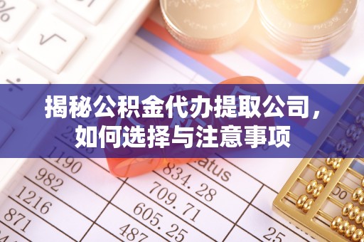 兴海揭秘公积金代办提取公司，如何选择与注意事项