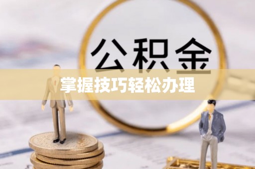兴海掌握技巧轻松办理