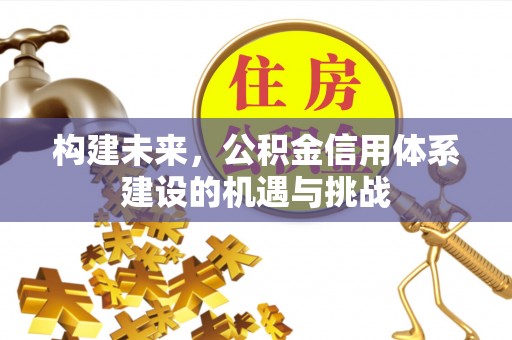兴海构建未来，公积金信用体系建设的机遇与挑战